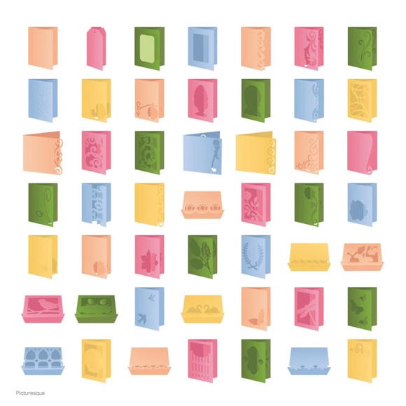 Cricut PICTURESQUE shapes - Picture 3 of 13